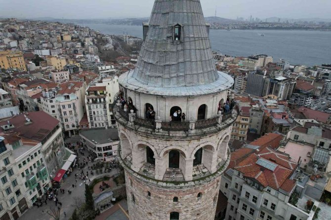 Galata Kulesi’nin bu yılki ziyaretçi hedefi 1,5 milyon