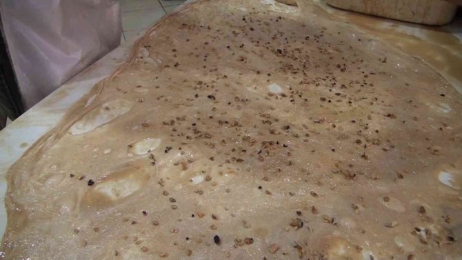 Kütahya’da Ramazan ayının vazgeçilmez lezzeti: Tahinli pide