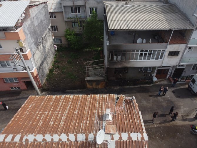 Bursa'da düşen uçağın çarptığı evin sahibi yaşananları anlattı