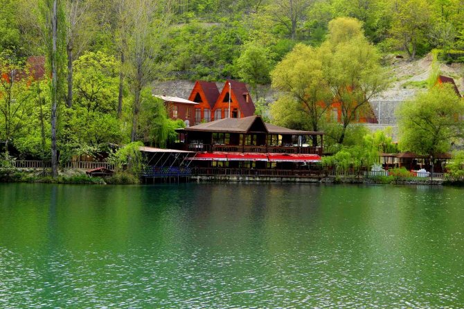 Saklı Cennet ‘Yedigöller’ de büyüleyici manzara