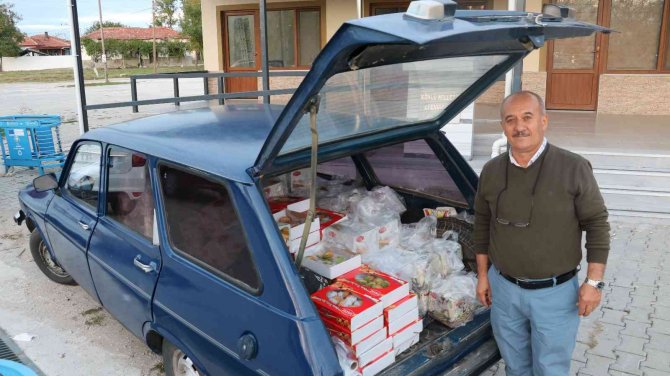 Trakya’da 30 yıldır köy köy dolaşarak gofret satışı yapıyor