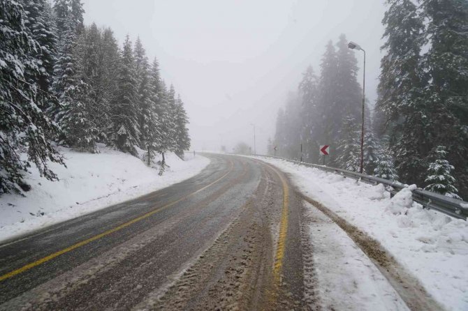 Ilgaz Dağı havadan görüntülendi