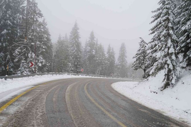 Ilgaz Dağı havadan görüntülendi