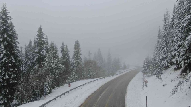 Ilgaz Dağı havadan görüntülendi