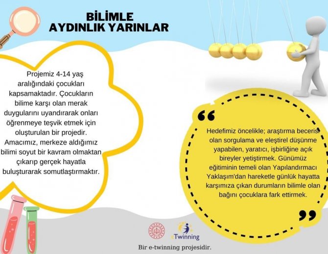 “Bilimle aydınlık yarınlar” projesi başladı