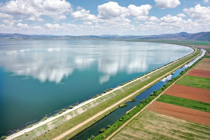 Konya'daki Suğla Gölü yeniden hayat buldu