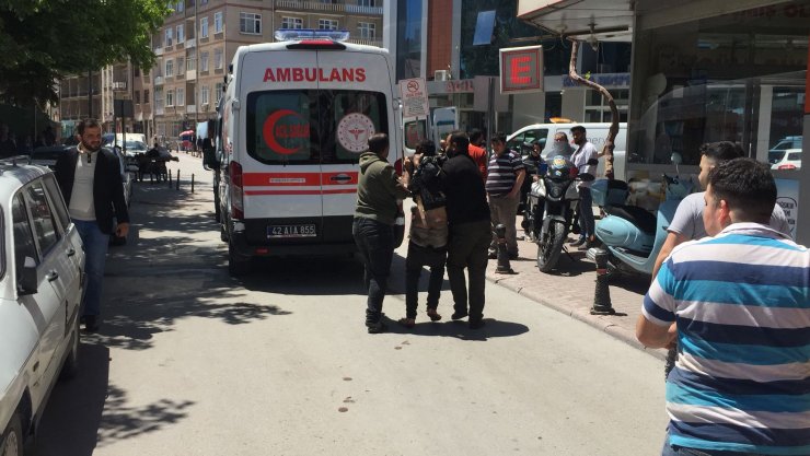 Konya'da evde çıkan yangında, paniğe kapılıp aşağı atlayan kadın hayatını kaybetti!