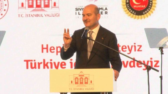 Bakan Soylu: “Siz bu ülkenin tek dereceden oyla seçilen yöneticilerisiniz, size güveniyoruz”