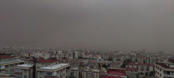 Kahramanmaraş’ta toz bulutları etkili oluyor