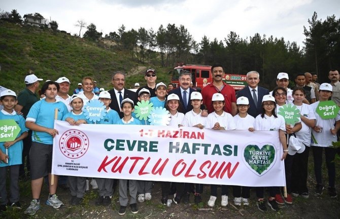 Osmaniye’de 150 fidan toprakla buluşturuldu