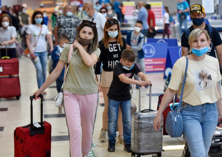 Savaş dönemi gelen Rus turist sayısı, pandemili yılları geçti