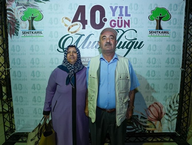 40 yıldır evli çiftler, 40 gündür evli çiftlerle buluştu