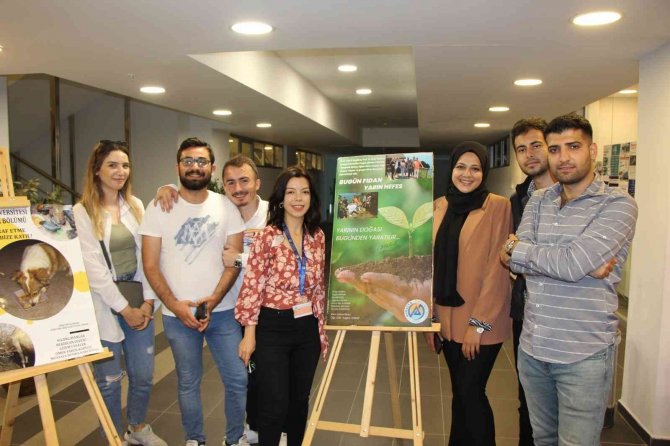 Avrasya Üniversitesinde öğrencilerin 14 projesi görücüye cıktı