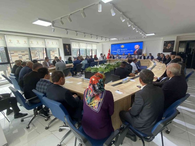 AK Parti’den “Yerel Yönetimler İstişare ve Değerlendirme” toplantısı