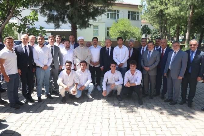 Erbaş, Manisa’da STK temsilcileri ile bir araya geldi