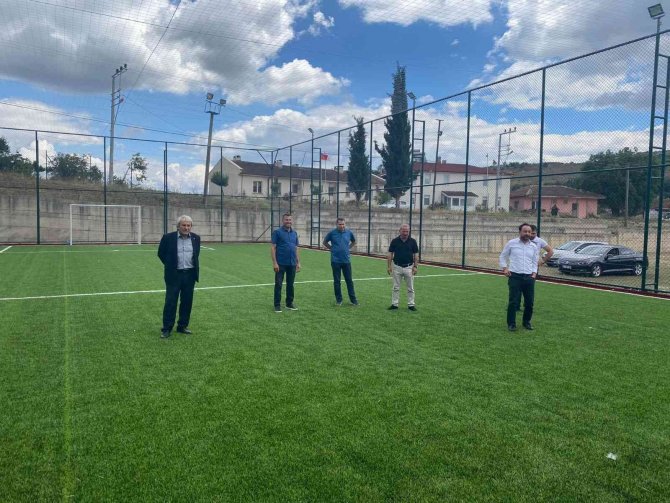 Köylere spor tesisleri yapılmaya başlandı