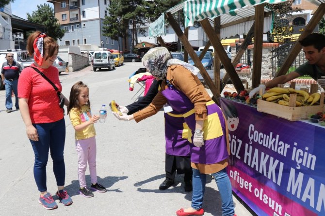 “Çocuklar İçin Göz Hakkı Manavı” kuruldu