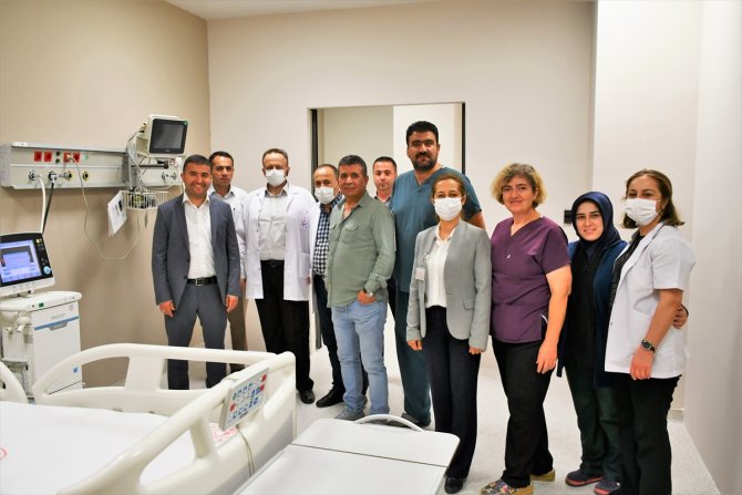 Yozgat Şehir Hastanesinde kardiyovasküler cerrahi yoğun bakım ünitesi açıldı