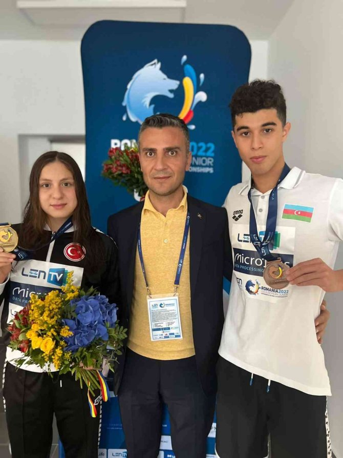 Avrupa Gençler Yüzme Şampiyonası’na Türkiye  damga vurdu