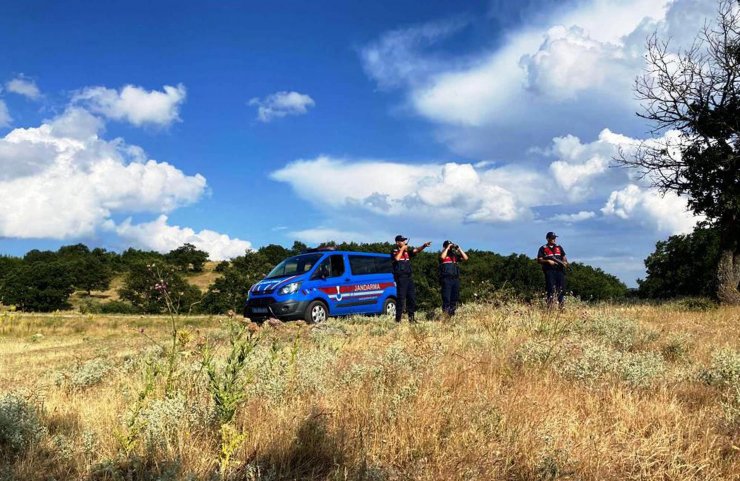 Kırklareli'de jandarmadan orman yangınlara karşı dronlu denetim