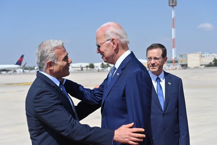 ABD Başkanı Biden, İsrail’de