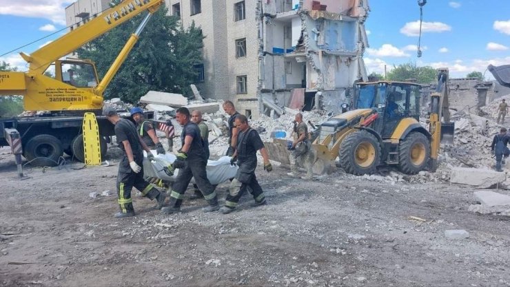 Rusya’nın roketli saldırısında ölü sayısı 45’e yükseldi