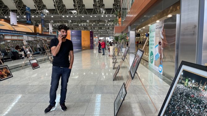 15 Temmuz'un hafızalara kazınan fotoğrafları Sabiha Gökçen'de sergileniyor