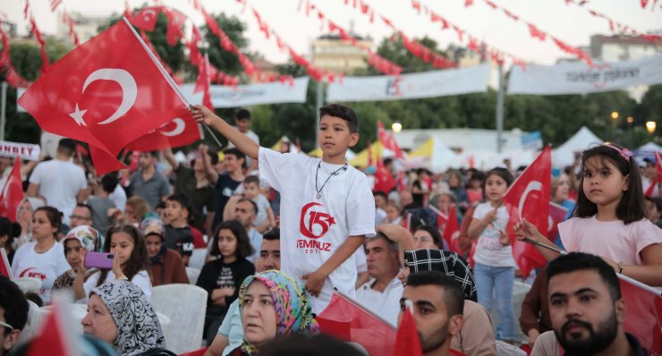 Gaziantep'te 15 Temmuz Demokrasi ve Milli Birlik Günü