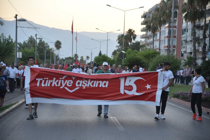 Antalya'da 15 Temmuz Demokrasi ve Milli Birlik Günü
