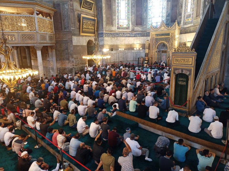 Ayasofya Camii'nde 251 şehit için hatim indirildi