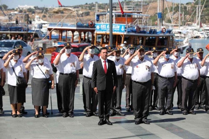 Kıbrıs Barış Harekatı, Bodrum’da törenle kutlandı