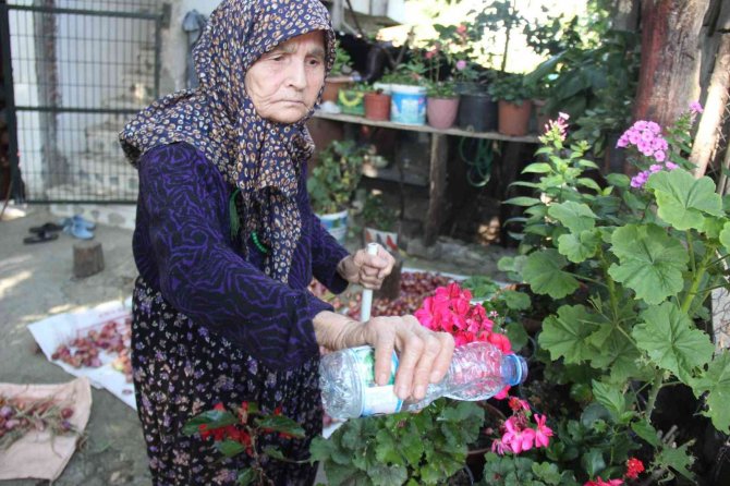 Yaş 83, bir an olsun çalışmaktan vazgeçmiyor