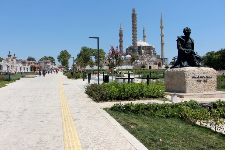 Edirne'de termometreler 43 dereceyi gördü, sıcak hava bunalttı