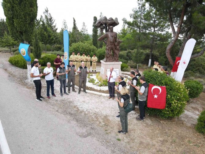 Çanakkale’de orman şehitleri anıldı