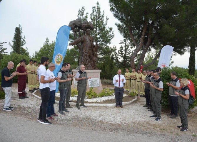 Çanakkale’de orman şehitleri anıldı