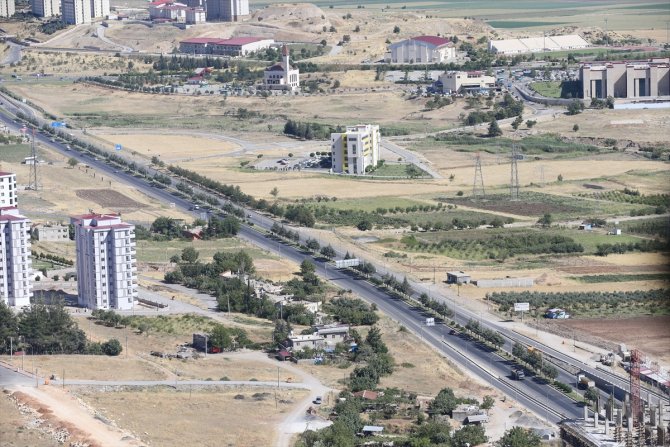 Kahramanmaraş'ta helikopter destekli trafik denetimi