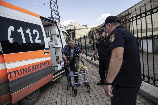 Donetsk bölgesindeki insanların tahliye noktası: Pokrovsk Tren İstasyonu