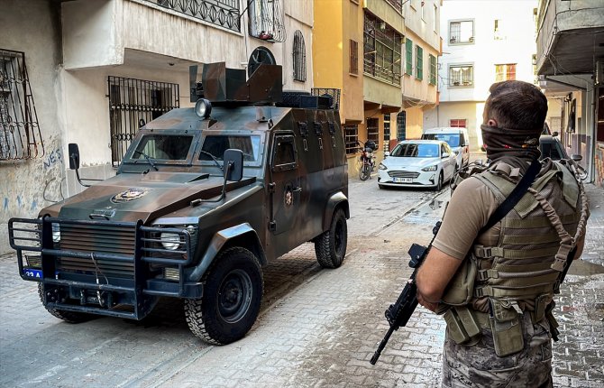 Mersin'de PKK/KCK'ya yönelik "Temizleme Operasyonu" başlatıldı