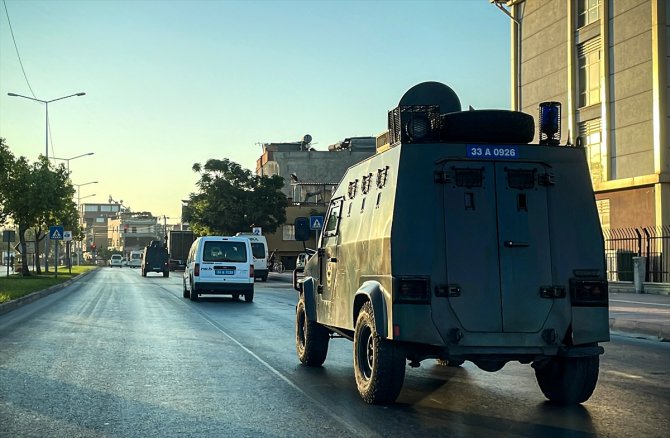 Mersin'de PKK/KCK'ya yönelik "Temizleme Operasyonu" başlatıldı