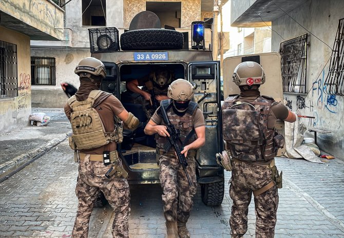 Mersin'de PKK/KCK'ya yönelik "Temizleme Operasyonu" başlatıldı