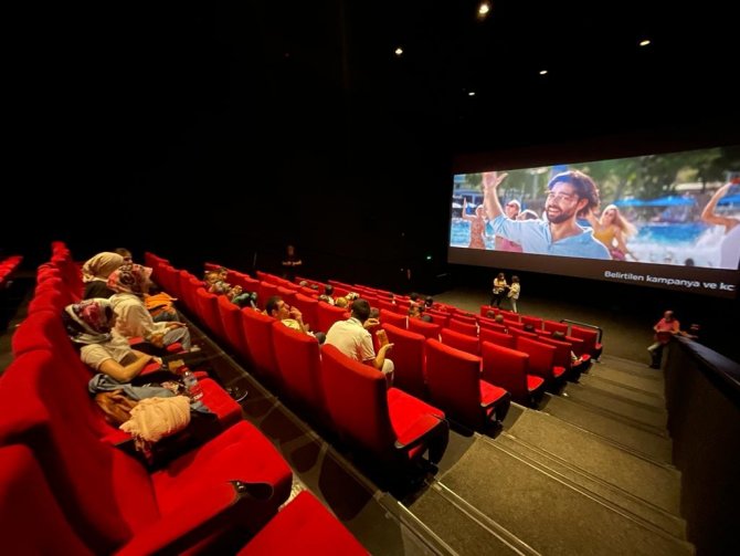 Engelli bireyler için sinema etkinliği