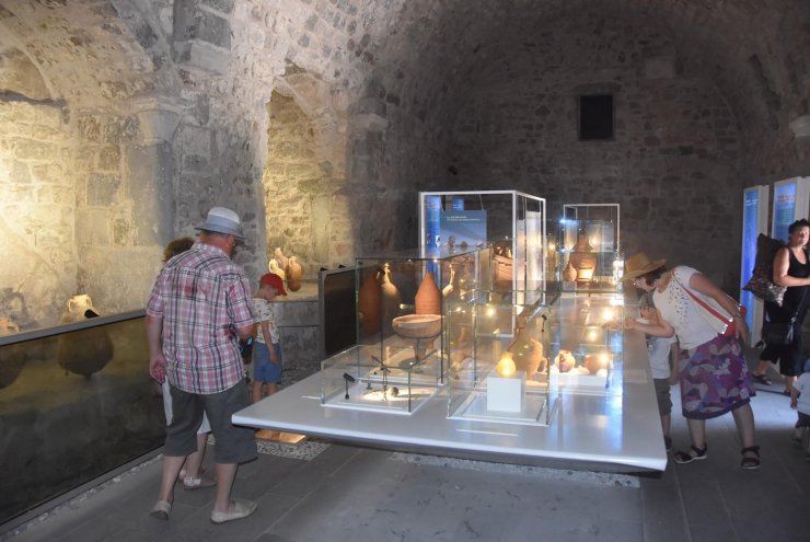 Bodrum Kalesi'ne turist akını; 7 ayda ziyaretçi sayısı 160 bini geçti