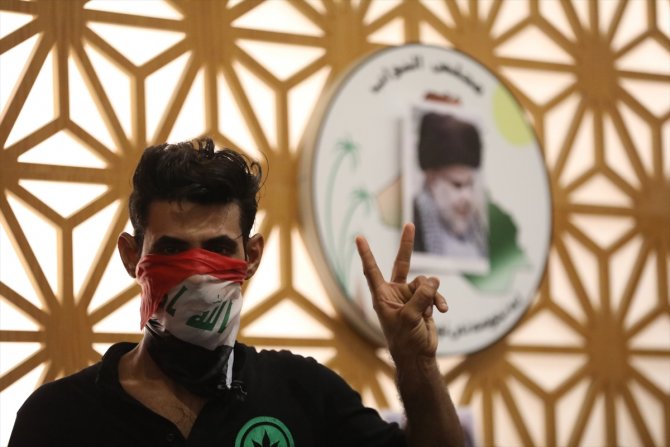 Irak'ta Sadr destekçileri, Yeşil Bölge'deki oturma eylemini sürdürüyor