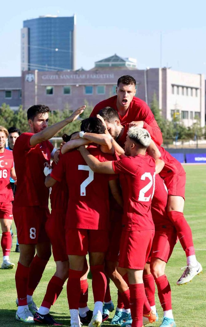 U23 Milli Takımı, İslami Dayanışma Oyunları’na galibiyetle başladı