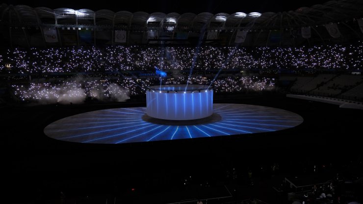 5'inci İslami Dayanışma Oyunları'nın açılış töreni gerçekleştirildi