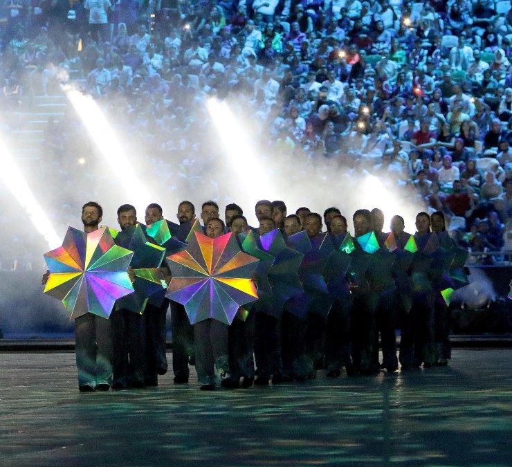 5'inci İslami Dayanışma Oyunları'nın açılış töreni gerçekleştirildi