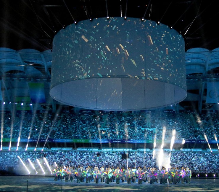 5'inci İslami Dayanışma Oyunları'nın açılış töreni gerçekleştirildi