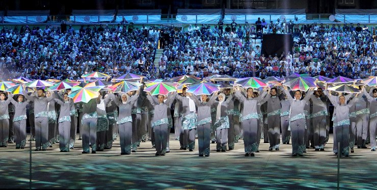 5'inci İslami Dayanışma Oyunları'nın açılış töreni gerçekleştirildi