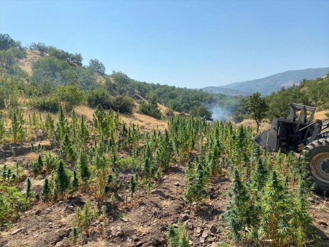 Diyarbakır'da 1054 personelin katılımıyla narko terör operasyonu