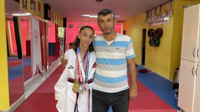 Şampiyon tekvandocu Aleyna Nur İli'nin gözü zirvede: